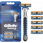 Gillette Sensor3 + 6 ks hlavic – Hledejceny.cz