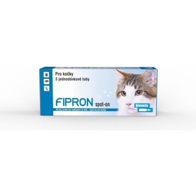 Fipron Spot-on Cat 50 mg 3 x 0,5 ml