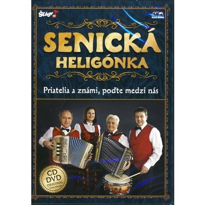 Senická heligonka - Priatelia známí - CD+DVD – Hledejceny.cz