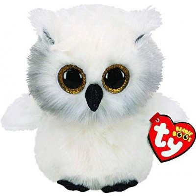 Beanie Boos Austin bílá sova 36305 15 cm – Zbozi.Blesk.cz