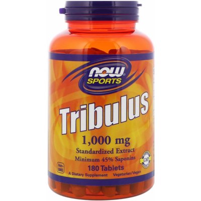 Now Foods Tribulus (kotvičník zemní) 1000 mg, 180 tablet