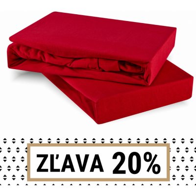 Prostěradla „jersey cervene 200x200“ – Heureka.cz