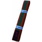 Judo pásek HIKU Tori oranžovo-zelený – Zboží Mobilmania