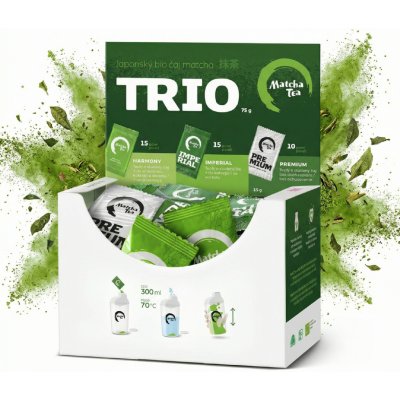 Kyosun Bio Matcha Tea Trio 70 g – Sleviste.cz