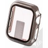 Obal a kryt k chytrým hodinkám 1Mcz Watch Cover Glass ochranný kryt s tvrzeným sklem pro Apple Watch 4/5/6/SE 40mm 38328