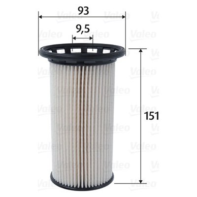 Palivový filtr VALEO 587095 – Hledejceny.cz