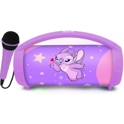Lexibook Reproduktor s mikrofonem Boombox Angel Disney Stitch – Zboží Dáma