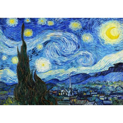 Enjoy Vincent Van Gogh: Hvězdná noc 1000 dílků – Zboží Mobilmania