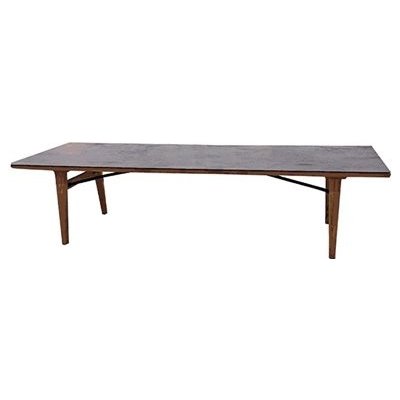 Teakový jídelní stůl Monterey, Barlow Tyrie, obdélníkový 300x100x74 cm, teakový rám, keramická deska Oxide – Hledejceny.cz