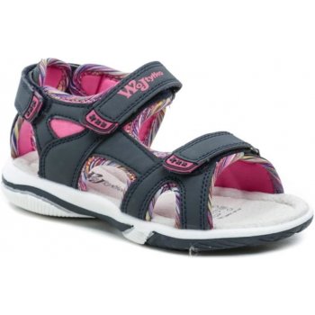 Wojtylko 3S40721 dívčí sandálky modro růžové