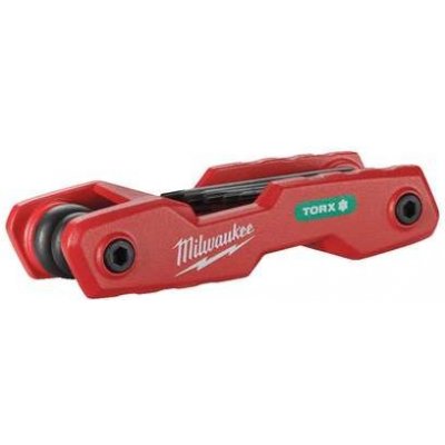 Milwaukee 4932480979 Skládací zástrčné klíče - Torx T9 ÷ T40 Folding Torx Key Set (Sada 8 ks)