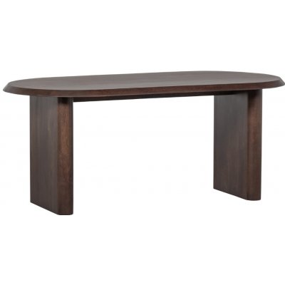 WOOOD Dřevěný oválný jídelní stůl Ellisie 90 x 180 cm – Hledejceny.cz