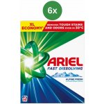 Ariel prací prášek Mountain Spring 6 x 3,465 kg 63 PD – Hledejceny.cz