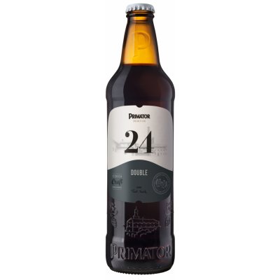 Primátor 24 Double tmavé pivo 10,5% 0,5 l (sklo)