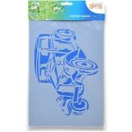 Plastová šablona ​​20x30cm auto 2 – Zbozi.Blesk.cz