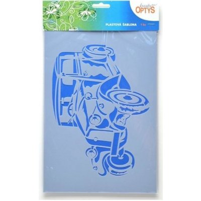 Plastová šablona ​​20x30cm auto 2 – Zbozi.Blesk.cz
