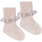 GoBabyGo Protiskluzové ponožky Bamboo/Liberty Soft Pink – Zboží Mobilmania