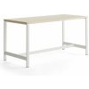 Konferenční stolek AJ Produkty Stůl Various 180x80 cm bílé nohy bříza