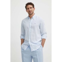Tommy Hilfiger pánská košile slim s límečkem button-down MW0MW34633 modrá