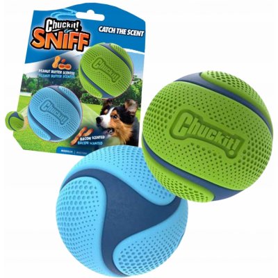 Chuckit! Míček Sniff Ball s vůní slaniny 6,5 cm – Zboží Dáma