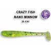 Návnada a nástraha Crazy Fish Nano Minnow 4 cm 20 Kiwi 8 ks