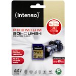 Intenso SDHC 32 GB UHS-I 3421480 – Zbozi.Blesk.cz