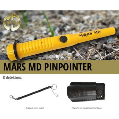 Mars MD Pinpointer - žlutý – Zboží Dáma