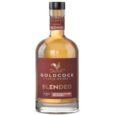 Rudolf Jelínek Gold Cock Blended 42% 0,7 l (holá láhev) – Hledejceny.cz