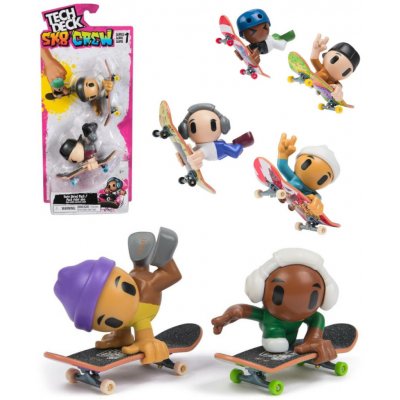 Tech Deck Spin Master SK8 CREW FINGERBOARD S FIGURKOU DVOJBALENÍ, více druhů – Zbozi.Blesk.cz