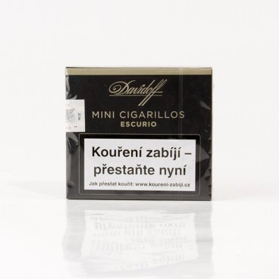 Davidoff Mini Cigarillos Escurio 20er – Zbozi.Blesk.cz