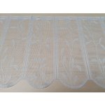 Žakárová záclona na vitrážku listy 60 cm – Hledejceny.cz