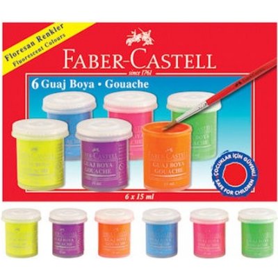 Faber-Castell neonové 160403 6 x 15 ml – Zboží Mobilmania