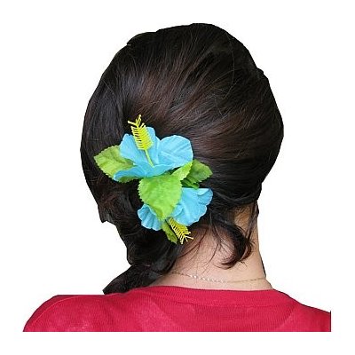 květ do vlasů Zelený – Zboží Mobilmania