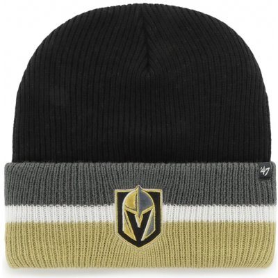 47 Brand Zimní čepice Vegas Golden Knights Split Cuff '47 Cuff Knit Black – Hledejceny.cz