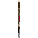 NYX Professional Makeup Powder Louder Brow Pencil dlouhotrvající pudrová tužka na obočí 08 Deep Brown 1,15 g – Zboží Dáma