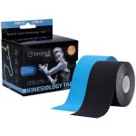 BronVit Sport Kinesio Tape set 2 x černá/modrá 5 cm x 6 m – Zbozi.Blesk.cz