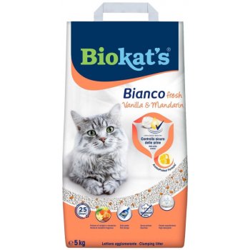 Biokat’s Bianco Fresh vanilka a mandarinka 5 kg