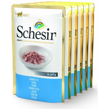 Schesir Cat Adult Monoprot. tuňák 6 x 85 g