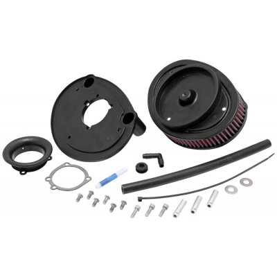 K&N Street Metal sportovní kit sání pro HARLEY DAVIDSON FLSTFB Softail Fat Boy Lo 103 CI 2012 lakovaný kovový vrchlík, výška: 43 mm – Hledejceny.cz