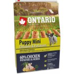 Ontario Puppy Mini Chicken & Potatoes & Herbs 2,25 kg – Hledejceny.cz