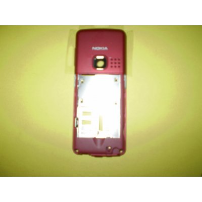 Kryt Nokia 6300 střední červený – Zboží Mobilmania