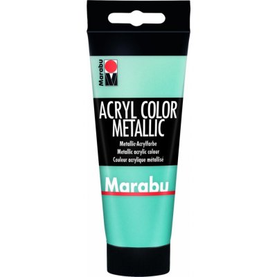 Marabu Acryl Color 100 ml 792 petrolejová metal – Zboží Mobilmania