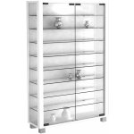 Vitrína VCM Lumo Mini s LED osvětlením – Zboží Dáma