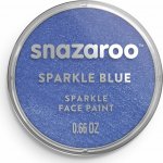 Snazaroo třpytivá barva na obličej 18 ml Modrá – Sleviste.cz