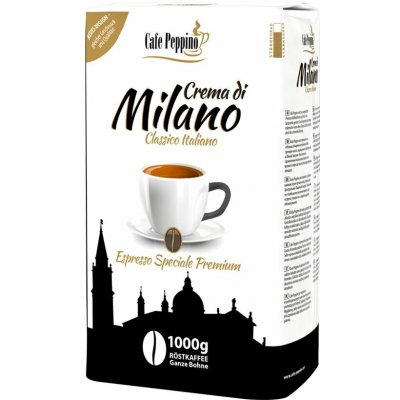 Cafe Peppino Crema di Milano Espresso zrnková 1 kg – Hledejceny.cz