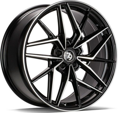 Seventy9 Scf-I 9x20 5x112 ET30 black front polished