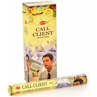 Sanu Babu indické vonné tyčinky Call Clients Hem 23 cm 20 ks – Hledejceny.cz