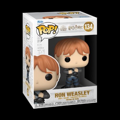 Funko Pop! 134 Harry Potter Ron Weasley s Ďáblovým Osidlem – Hledejceny.cz