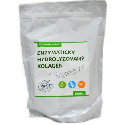 NutriStar Enzymaticky hydrolyzovaný kolagen 100% 1 kg – Zboží Dáma
