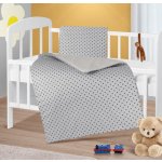 Bellatex set Hvězdičky šedá 75x100 42x32 – Zboží Dáma